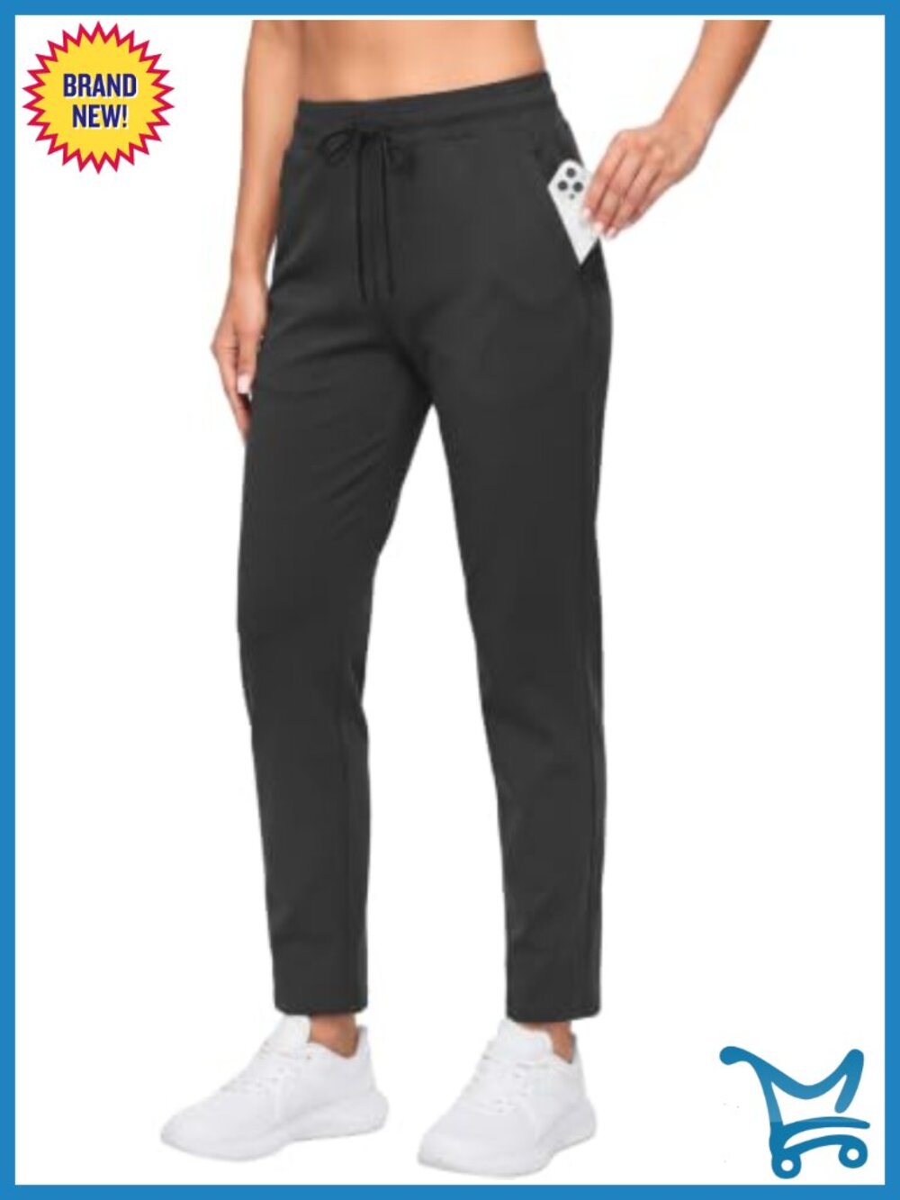 Fleece Lined Water Resistant Winter Sweatpants Petite Golf Pants